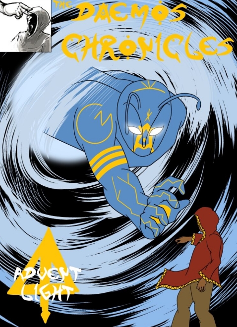 The Daemos Chronicles Advent Light Webcomic Issue 01 Cover Art