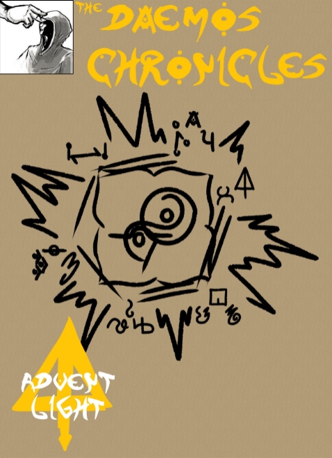 The Daemos Chronicles Advent Light Webcomic Issue 04 Cover Art